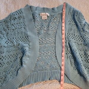 Women's Blue Knit Sweater